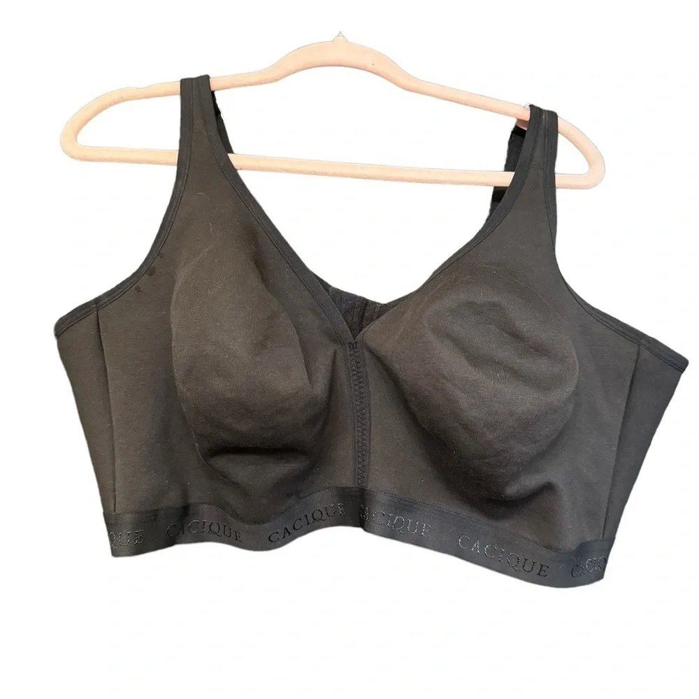 Cacique Unlined Full Coverage No Wire Bra